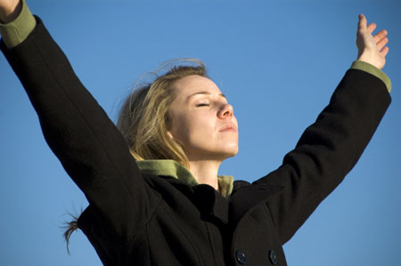 Girl Praying